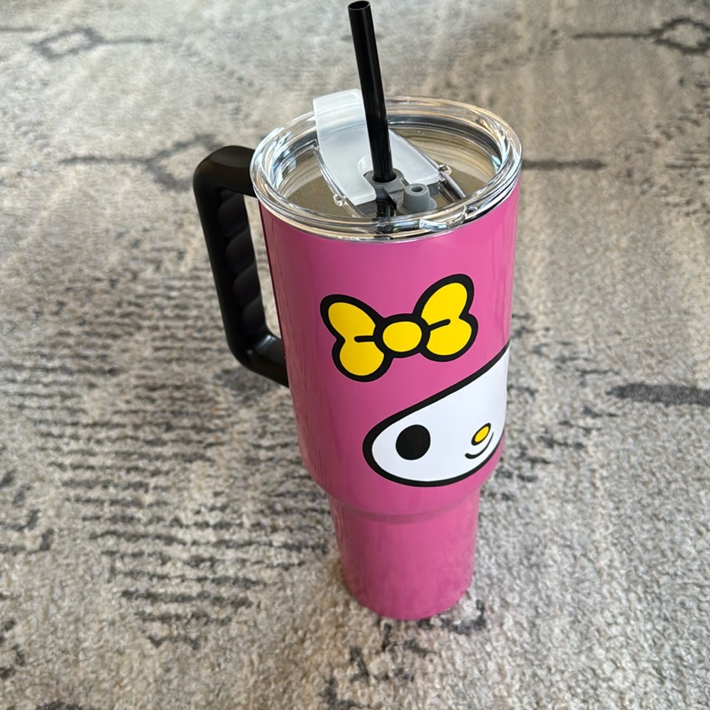 My Melody Stainless Steel Travel Cup, 40 oz. NWT